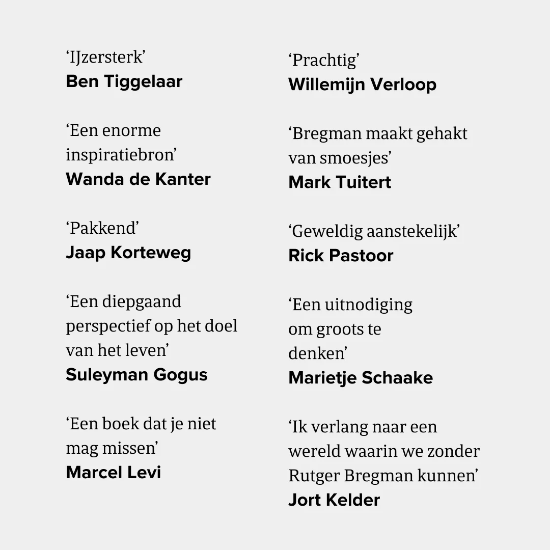 Morele ambitie - Rutger Bregman - Image 6